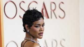 Teyana Taylor llega a la alfombra roja antes de la 98.ª ceremonia anual de los Premios Óscar en el Dolby Theatre en el barrio de Hollywood de Los Ángeles, California, EE. UU.