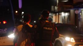 Policia y Fuerzas Armadas ejecutaron recorridos en el inicio del toque de queda.