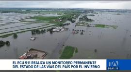 Deslizamientos y daños en la calzada afectan la movilidad en distintas zonas del país, según el reporte del ECU 911. Un reportaje de Ismenia Solórzano