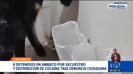 Un operativo activado por el Plan Recompensa permitió la captura de sujetos involucrados en el secuestro de dos personas y venta de droga. Un reportaje de Edith Jácome