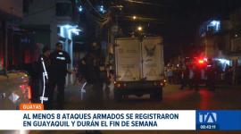 Ocho ataques armados en Guayaquil y Durán elevan las alarmas de seguridad. La Policía Nacional registra cifras críticas en lo que va del año. Un reportaje de Jazmín Solís