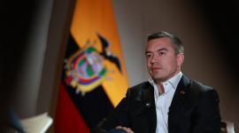 El presidente Daniel Noboa se pronunció en su cuenta de X sobre los bombardeos en la frontera con Colombia.