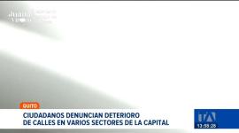 Ciudadanos denuncian falta de mantenimiento vial. El Municipio atribuye la falta de obras al desabastecimiento de asfalto. Un reportaje de Juan Miguel Rodríguez