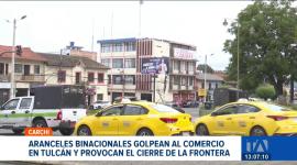El cierre del puente internacional por las protestas arancelarias asfixia la economía del Carchi tras ocho días de paralización total. Un reportaje de María Gracia Chacón
