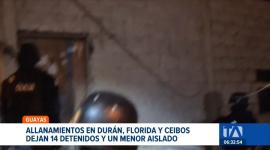 Supuestos integrantes de grupos de delincuencia organizada fueron detenidos en intervenciones simultáneas en tres distritos de la Zona 8. Un reportaje de Camila Guevara