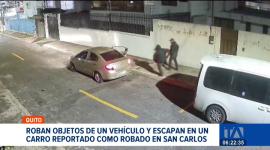 Robos, asaltos y otros delitos son cometidos en un automóvil reportado como robado en Quito. Su propietario denuncia falta de atención de las autoridades.