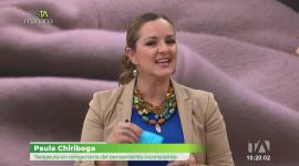 Paula Chiriboga, terapeuta en pensamiento inconsciente, nos motiva a sonreír en esTAmañana y concentrarnos más en lo positivo que en lo negativo de la vida.