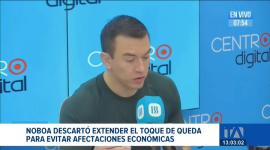 Daniel Noboa aseguró que la medida en las cuatro provincias concluirá el 31 de marzo para proteger la economía. Un reportaje de Carlos Sacoto