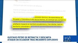 El presidente colombiano aseguró que el artefacto impactó primero en Ecuador y rebotó accidentalmente a su país. Un reportaje de María Gracia Chacón
