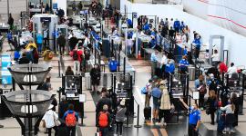 Seguridad en aeropuerto de EE.UU.