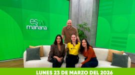 Mira el capítulo de esTAmañana del lunes 23 de marzo del 2026. Un magazine diferente y entretenido, con contenido de calidad. De lunes a viernes, de 09:30 a 12:00.