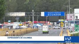 Iván Duque, expresidente colombiano, critica duramente la gestión de seguridad actual y se pronunció ante los conflictos binacionales. Un reportaje de Ericka Vera