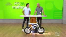 Juan Arias, presidente del Proyecto ´una Bici Una sonrisa´ nos mueve a realizar la donación de bicicletas usadas, su propósito es arreglarlas y que beneficien a alguien más.