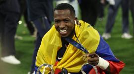 El zaguero ecuatoriano Willian Pacho habló en la concentración de Ecuador