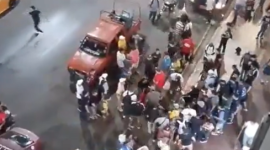 Balacera a la altura del Malecón en Guayaquil