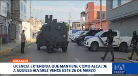 El 26 de marzo termina el permiso solicitado por el burgomaestre mientras cumple prisión; el Concejo Cantonal aún no recibe un nuevo pedido de extensión. Un reportaje de Carlos Sacoto