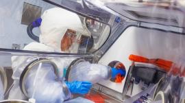 Imagen del primer laboratorio de alta bioseguridad biológica BSL-4 de España, de GSK