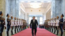 El líder de Corea del Norte, Kim Jong-un, durante el 77 aniversario de la fundación del país, en Pyongyang, el pasado 9 de septiembre.