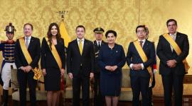 Condecoración a Kristi Noem en el Palacio de Carondelet