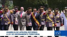 El proyecto de reformas buscaba permitir la declaración de proyectos estratégicos de vivienda por decreto presidencial de Daniel Noboa. Un reportaje de Karen Haro