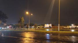 Un choque en la Autopista General Rumiñahui generó congestión en la Autopista General Rumiñahui.