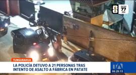 Delincuentes fueron capturados tras intentar atacar una fábrica de vino. En su poder se hallaron metralletas, uniformes militares y vehículos robados. Un reportaje de Edith Jácome