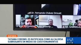 Ante la falta de un nuevo pedido de licencia de Aquiles Alvarez, la vicealcaldesa fue ratificada en funciones. Un reportaje de Astrid Singre