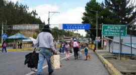 El puente de Rumichaca se abre luego de 19 días de protestas por la guerra arancelaria.