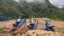 Ejército utiliza armamento combinado en operación en Tulcán