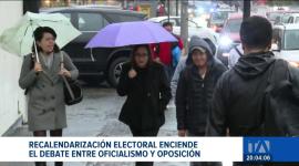 Mientras ADN respalda la medida del CNE, la Revolución Ciudadana denuncia una supuesta estrategia arbitraria para favorecer al oficialismo. Un reportaje de María Gracia Chacón