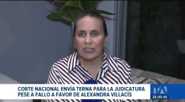 El Presidente de la Corte Nacional remitió los candidatos para la Judicatura pese a la sentencia a favor de Alexandra Villacís. Un reportaje de Fausto Yépez