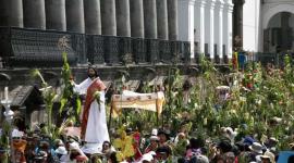 La procesión de Domingo de Ramos se realiza en distintos puntos de la capital este domingo 29 de marzo del 2026.