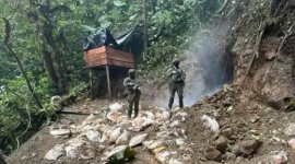 Personal militar participó en el operativo en Santo Domingo de los Tsáchilas.