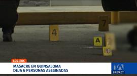 Sujetos armados irrumpieron en un local del recinto La Fortuna, en Quinsaloma, abriendo fuego contra los presentes; el ataque deja además dos heridos de gravedad.