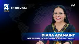 Las organizaciones políticas tienen claridad de los tiempos, indicó Diana Atamaint, presidenta del Consejo Nacional Electoral.