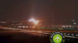 Motor de avión explota en pleno despegue en Brasil