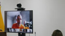 Audiencia de apelación a la prisión preventiva y revisión de medidas en caso Goleada , de Aquíles Álvarez y sus hermanos. Fotos:API / Rolando Enríquez