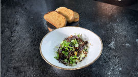 Este lunes 30 de marzo del 2026 preparamos burrata con alcachofas, junto al chef Felipe Campana.