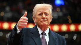 Donald Trump trata nuevo mapa de la Gran América del Norte