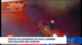El taxista aceptó una carrera en la "Y" de Cusubamba y su cuerpo fue abandonado en el sector de Chaquibamba, en la vía pública. Un reportaje de Gustavo Jaramillo.