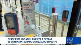 Usuarios podrán utilizar la tarjeta ciudad para el pago de pasajes en estaciones multimodales y Metro de Quito. El pago en efectivo sigue habilitado. Un reportaje de Stephany Paz