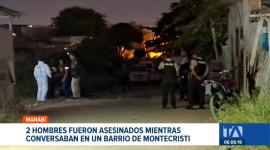 Tres ataques armados de forma casi simultánea en Manta y Montecristi dejan cinco fallecidos. Un reportaje de Daniel Moreira