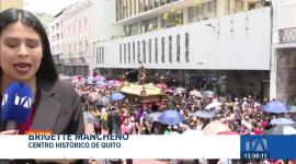 El evento religioso más importante de la capital avanza con la participación de miles de devotos. Un reportaje de Brigette Mancheno