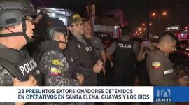 Las intervenciones se concentraron en Guayas, Los Ríos, Santa Elena, Esmeraldas y Pichincha; el Ministro del Interior, John Reimberg, informó los resultados. Un reportaje de Carlos Sacoto