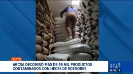 En un operativo, Arcsa incautó alimentos y otros artículos valorados en 200 mil dólares que no contaban con condiciones sanitarias. Un reportaje de Juan Miguel Rodríguez