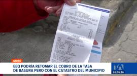 Empresa Eléctrica y Municipio de Quito en pugna por el cobro de la tasa de basura a través de la planilla eléctrica, usando el catastro municipal actual. Un reportaje de Stephany Paz