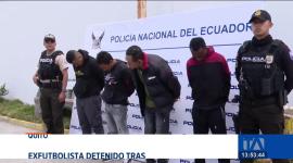 La intervención policial se registró en un establecimiento comercial del sur de la capital; el exdeportista fue capturado junto a otras tres personas. Un reportaje de Gustavo Jaramillo