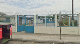 El centro de educación inicial "Víctor Hugo Briones", en el sur de Guayaquil, fue blanco de la delincuencia, este 7 de abril de 2026.