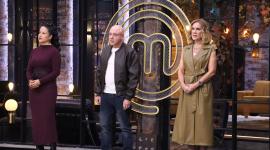 Los chefs Cecilia Cedeño, Jorge Rausch e Irene González, jurado de MasterChef Celebrity Ecuador.