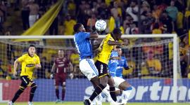 En el estadio Banco Pichincha, Barcelona se enfrenta a Cruzeiro en partido por Copa Libertadores.Fotos: César Muñoz/API